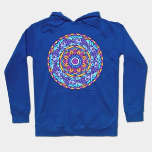 Fish Abstract Mandala Design Hoodie